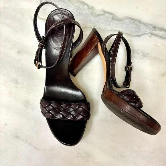 Gucci Leather heels - Picture 1 of 8